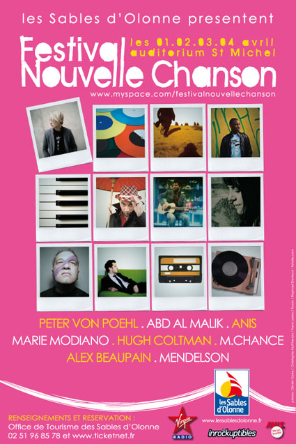 Festival Nouvelle chanson - Les sables d'Olonne